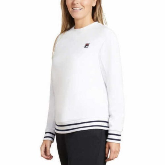 Fila Ladies Size L French Terry Crew Neck Sweatsh - Picture 2 of 3